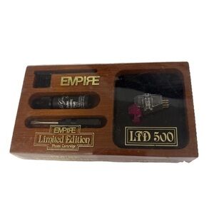 Vintage EMPIRE Limited Edition Record Player LTD 500 Phonograph Cartridge Set